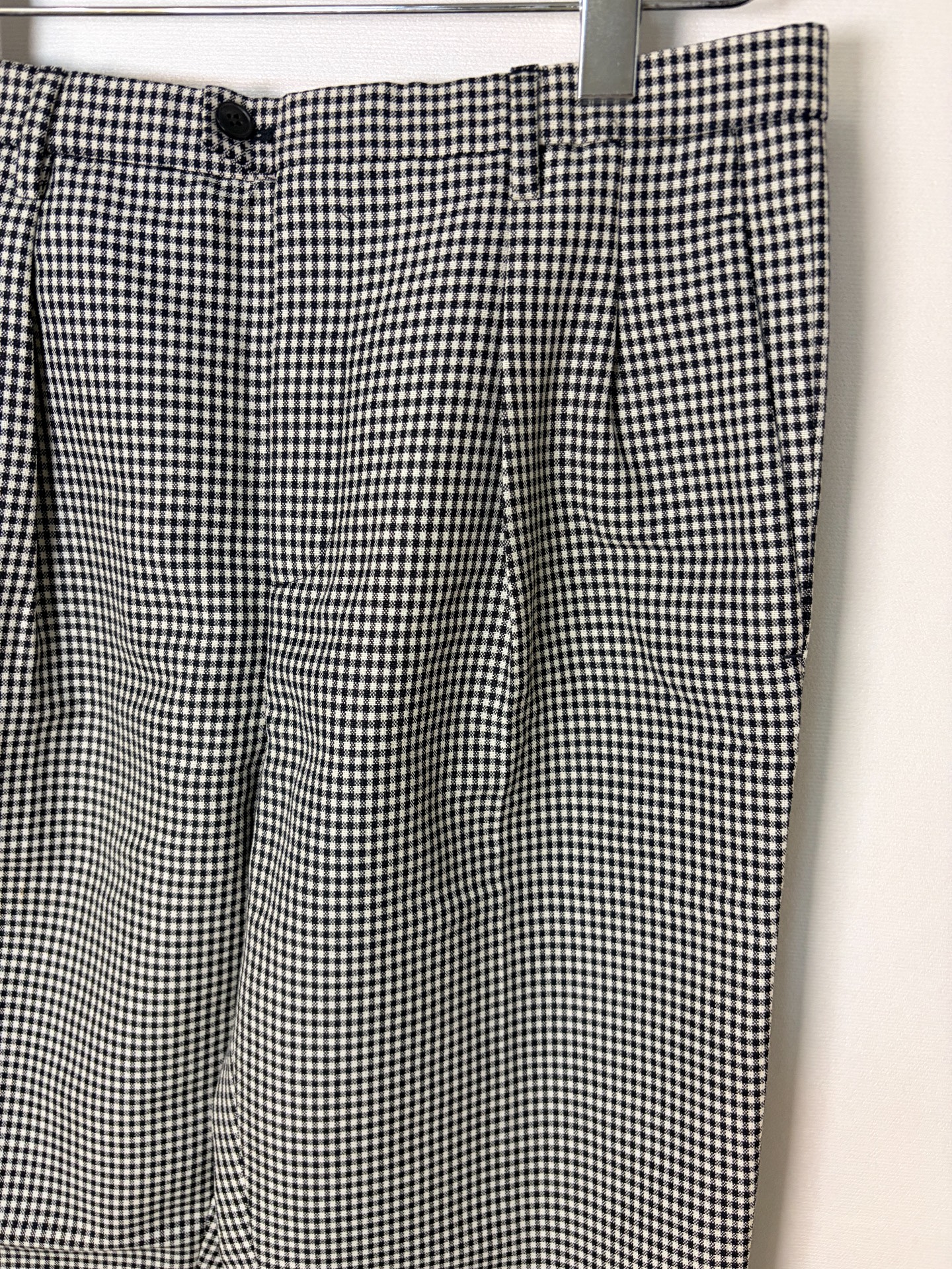 Saint Laurent Houndstooth Suit Pants — detail