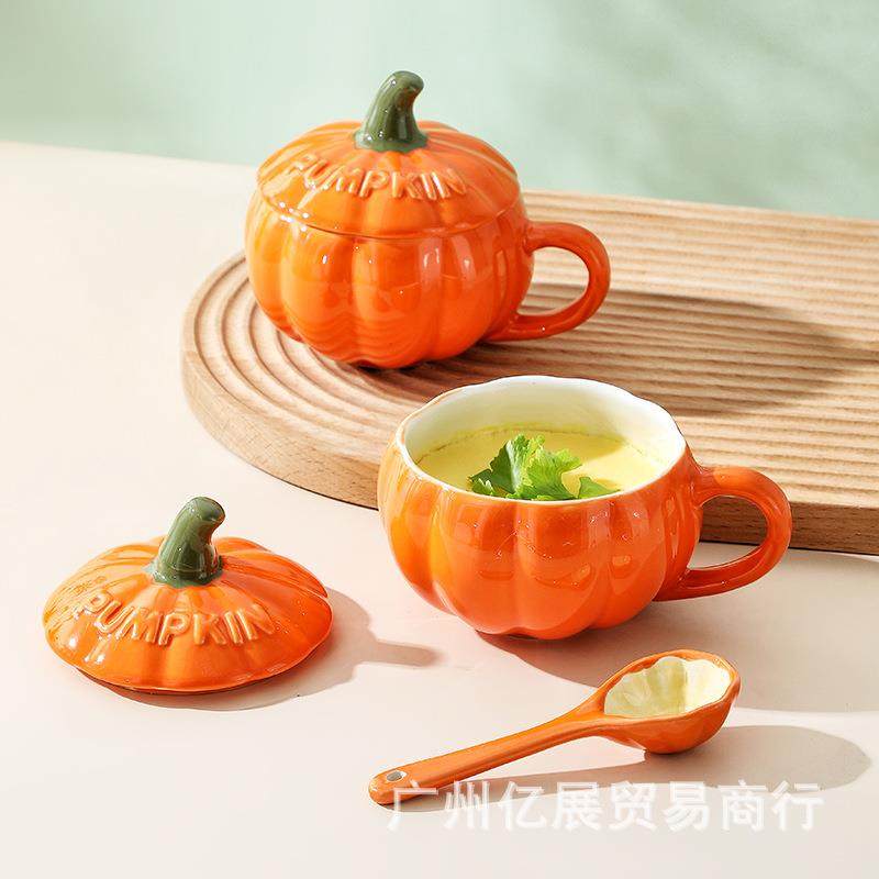 创意陶瓷调味瓶调味罐套装家用厨房用品味精南瓜油盐罐佐料调料盒,餐饮具,马克杯,淘宝优惠券,粉丝福利购,淘宝优惠卷