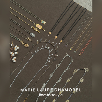 自留推荐 MARIE LAURE CHAMOREL vintage系列 法式轻奢中古项链