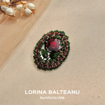 LORINA 胸针ESTHER BROOCH 复古手工可做吊坠配饰轻奢精致礼物