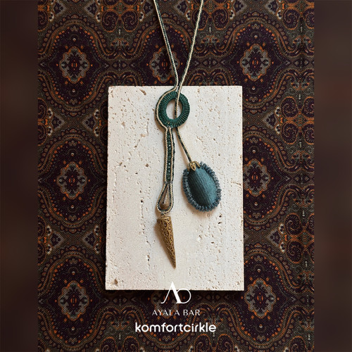 AYALA BAR S3707项链 Vita Necklace 秋冬新款手工制作Y型毛衣链