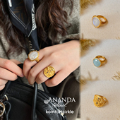 ANANDA 戒指巴厘岛小众品牌原创手工制作复古指环叠搭礼物 SOUL