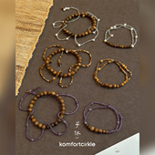 沉香珍珠紫水晶手串新款 ZIXIU子休 潜意识深睡眠心流双层手链