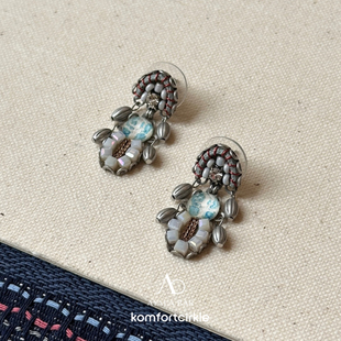 Earrings AYALA Stellan C1679耳环 小众设计手工制作 BAR