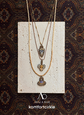 AYALA BAR C3658项链 Armonia Layered Long Necklace 手工制作