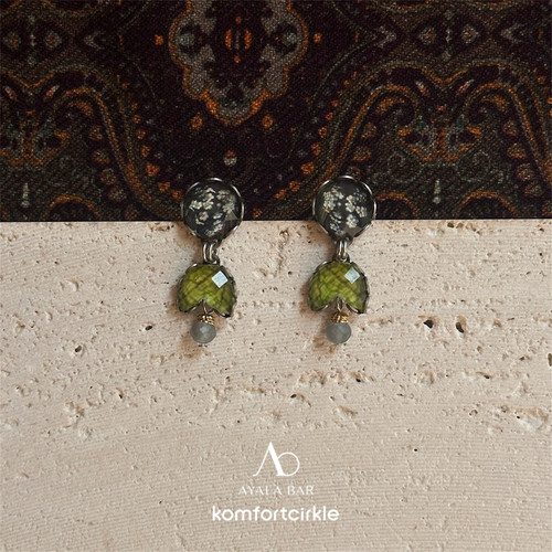 AYALA BAR R2515耳环 Forest Reflection Earring 手工制作耳饰