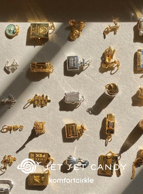 特价JET SET CANDY 精致可爱有趣多元素小吊坠配饰时尚百搭项链