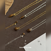 ZIXIU子休 项链瓶瓶安安好运灵福气到聚宝瓶沉香吊坠锁骨链礼物