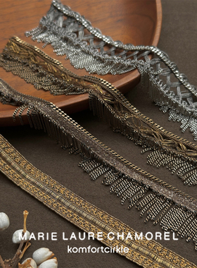 自留推荐 MARIE LAURE CHAMOREL 金属两用多佩戴法手链项链choker