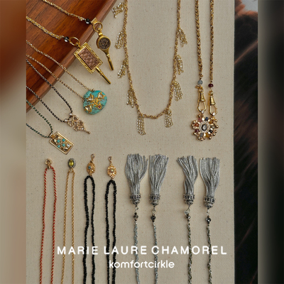 自留推荐 MARIE LAURE CHAMOREL vintage系列 法式轻奢中古项链
