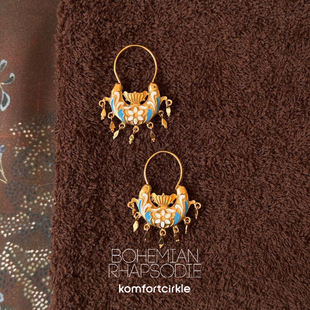 Bohemian Rhapsodie 法式复古流苏耳环 ALABAMA CELESTE EARRINGS