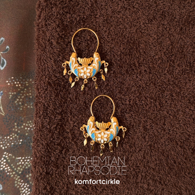 Bohemian Rhapsodie 法式复古流苏耳环 ALABAMA CELESTE EARRINGS