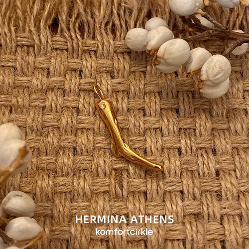 HerminaAthens吊坠925纯银镀金