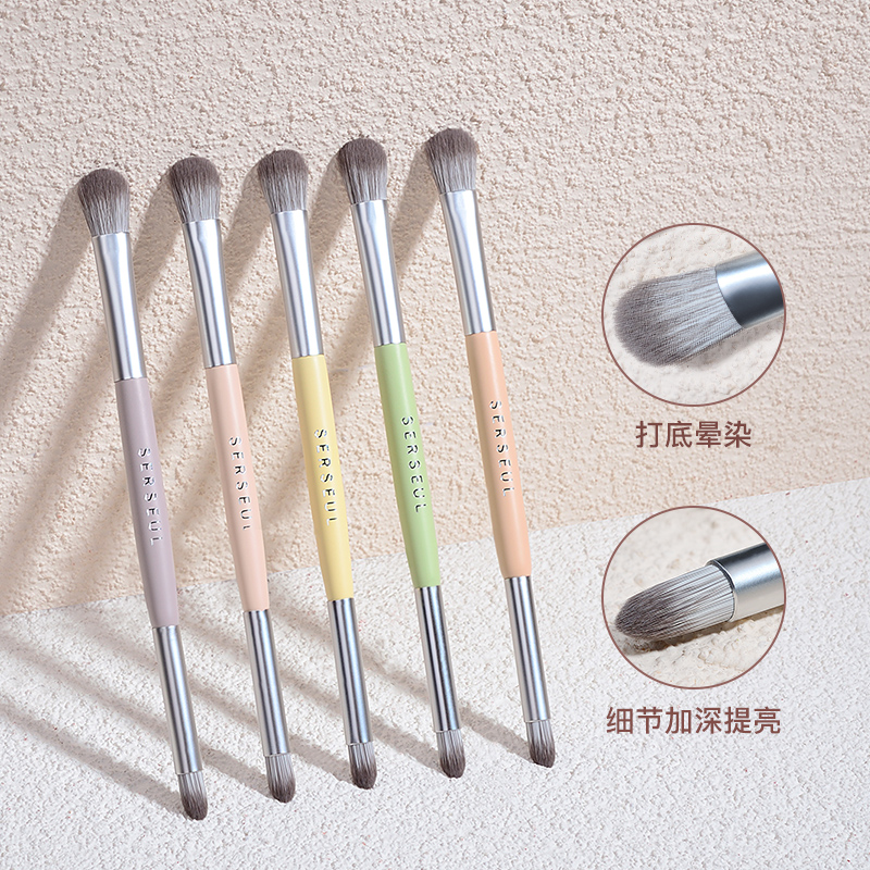 双头眼影刷细节刷初学者