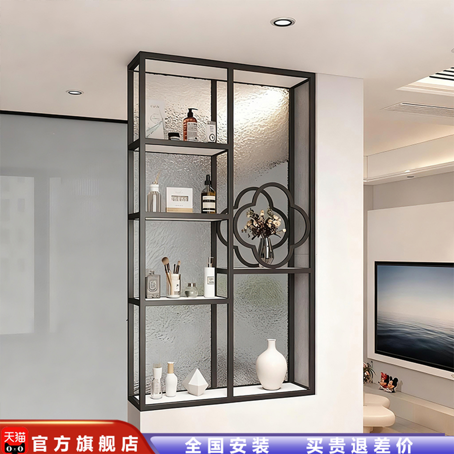 爆款卫生间半墙隔断屏风工厂直营