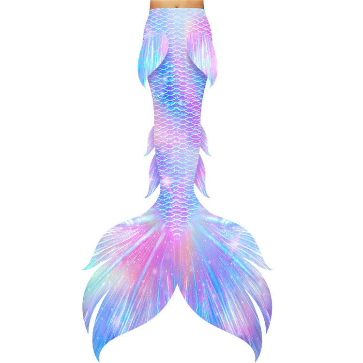 美人鱼尾巴量身定制大人儿童美人鱼尾游泳衣成人人鱼泳衣服装套装