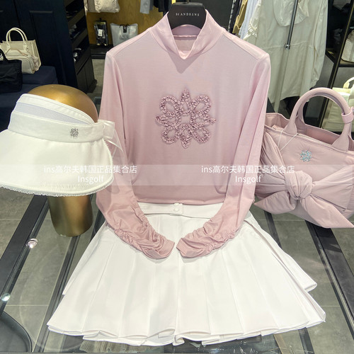 St ANDREWS女士高尔夫球服上衣25春季新款百搭休闲运动长袖打底衫
