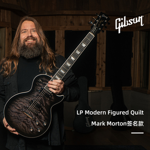 GIBSON吉普森Mark Morton签名款LP Modern Figured Quilt电吉他