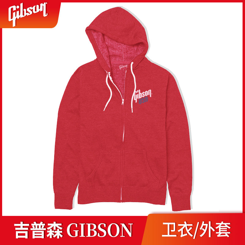 Gibson吉普森 大G春秋季男女休闲连帽套头卫衣外套上衣衣服长袖