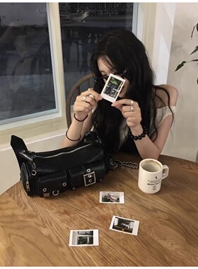 有购买凭证韩代正品直邮blackpurple链条包单肩斜挎包设计师品牌