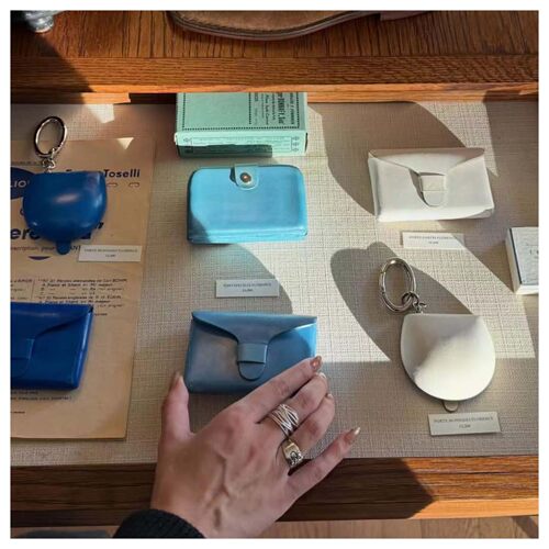若若韩代正品直邮toutyest26新款牛皮钱包卡包证件包零钱包复古