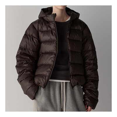 若若韩代正品直邮facadepattern25秋冬连帽鹅绒羽绒服内胆热销榜