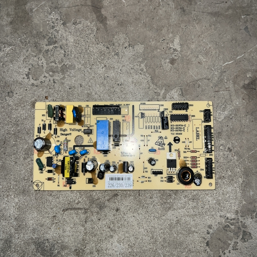 适用美的冰箱主板电脑板BCD-231WTM-C WTGM-D 17131000000447
