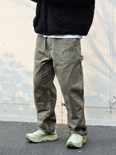 日系伐木裤宽松B01休闲裤工装