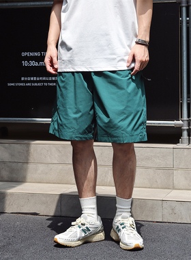 Sigbreak日系夏季cityboy户外吸湿排汗速干简约宽松短裤沙滩裤男