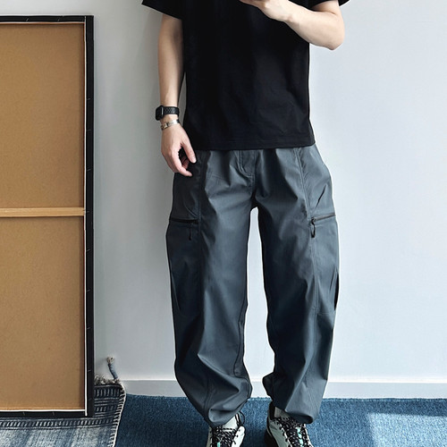 日系杜邦三防休闲裤多口袋宽松