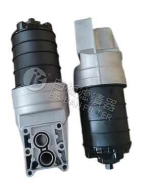 5801403054FFP90091红岩杰狮机油滤清器总成带座