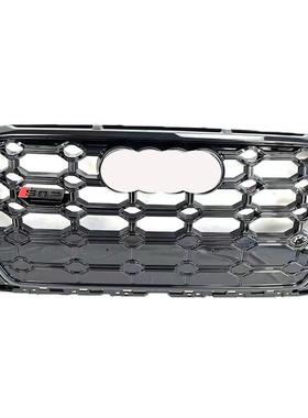 适用于奥迪Q2L中网 SQ2中网 改装SQ2全黑前格栅 q2前进气网前脸