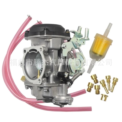 跨境摩托车化油器 CV40 CV 40mm化油器 27421-99C 27490-04