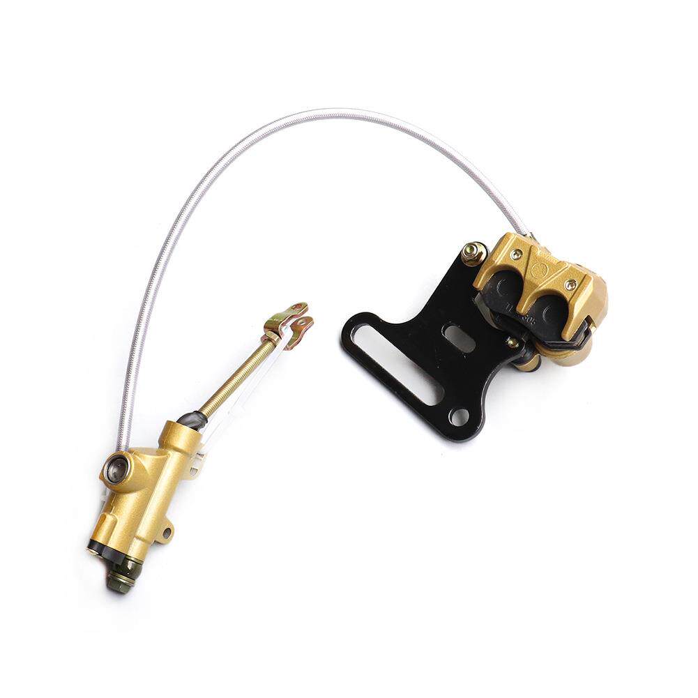 越野摩托车改装后刹车配件110cc 125cc小阿波罗高赛后脚刹泵