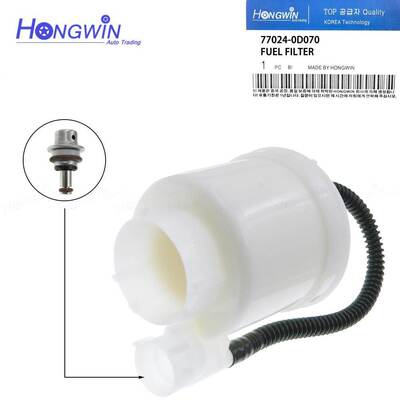适用于丰田燃油滤清器 + 燃油压力调节器77024-0D070