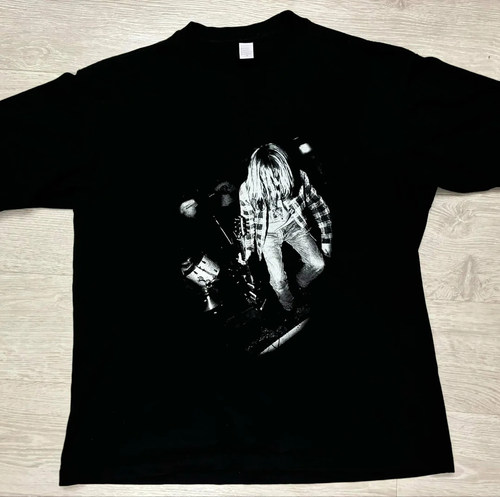 CLFC柯本Nirvana联名现场照片T shirt宫下贵裕摇滚复古长袖短袖T