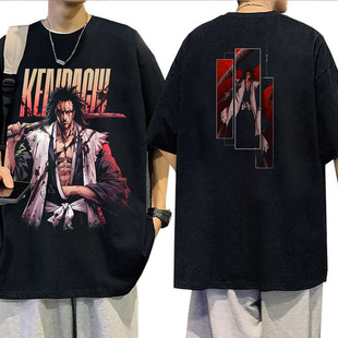 直喷VTG短袖 CLFC Kenpachi 更木剑八Zaraki t恤双面 原创日漫死神