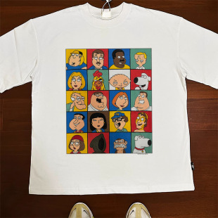 CLFC Family Guy Peter Griffin t shirt恶搞之家皮特格里芬长短T