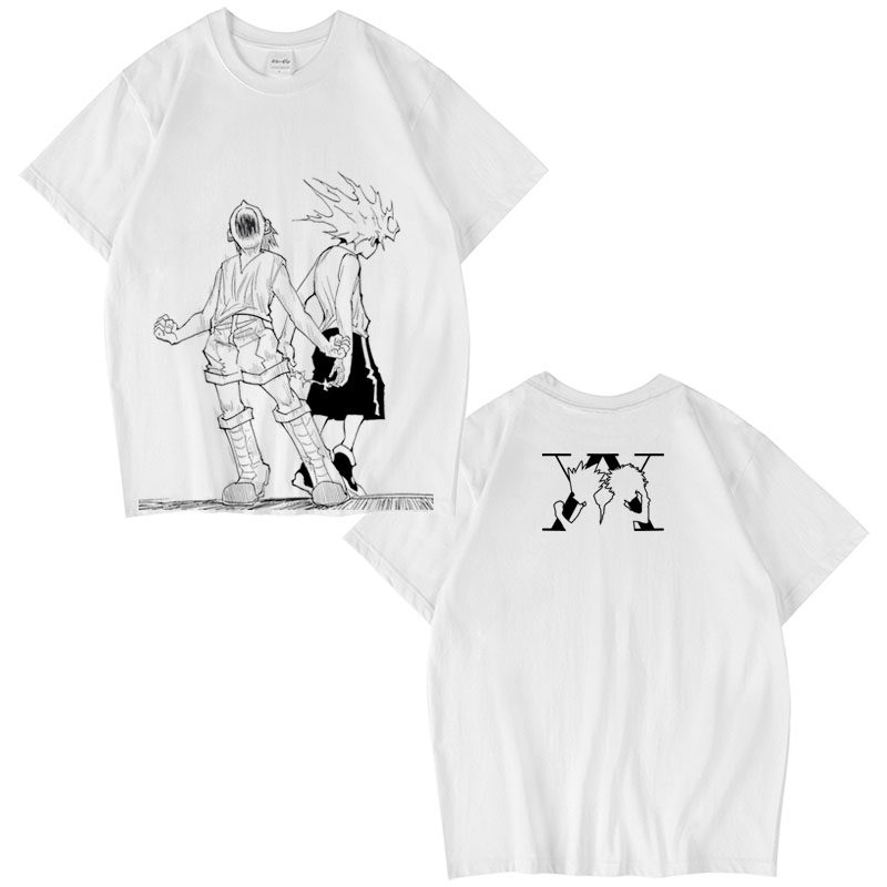 CLFC Hunter x hunter全职猎人小杰 奇犽水洗二次元T短袖T恤长袖T