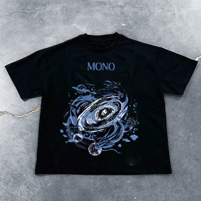 CLFC  日本后摇Mono暴力美学纯棉男女长短袖T恤音乐文化小众摇滚T