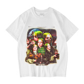 美式 billie eilish短袖 CLFC t恤嘻哈hiphop碧梨人像休闲长袖 潮牌T