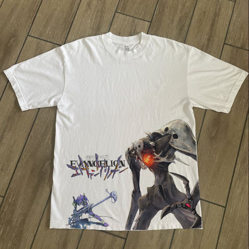 动漫EVA纯棉T青年学生男女款