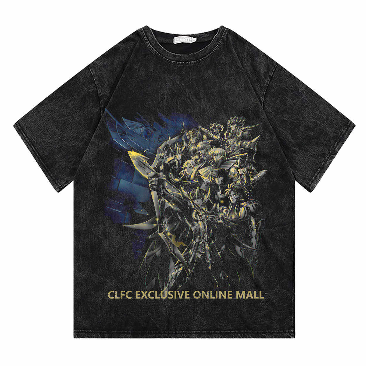 短袖T日漫圣斗士黄金圣斗士长袖T