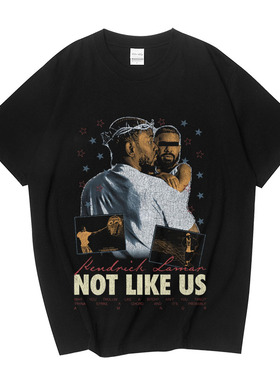 CLFC 原创Not Like Us肯德里克拉马尔Kendrick Lamar嘻哈短袖长袖