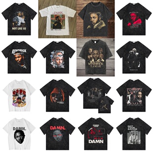 CLFC Kendrick Lamar tee功夫肯尼DAMN嘻哈说唱Not Like Us美潮T