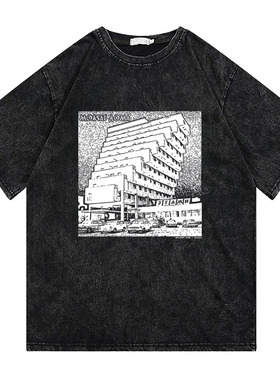 CLFC Molchat Doma Etazhi后朋暗潮乐队小众T复古长袖短袖T-Shirt