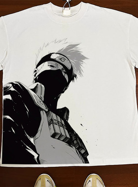 CLFC 火影忍者旗木卡卡西Naruto Kakashi Hatake T shirt短袖T恤