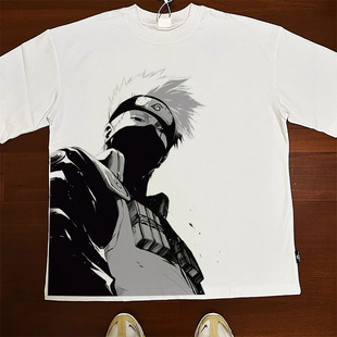 CLFC 火影忍者旗木卡卡西Naruto Kakashi Hatake T shirt短袖T恤