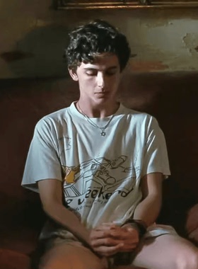 请以你的名字呼唤我Call Me by Your Name同款男女宽松短袖t恤潮