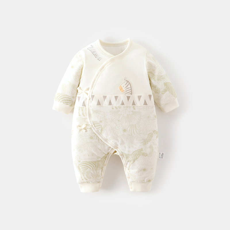 新生婴儿夹棉蝴蝶衣52码